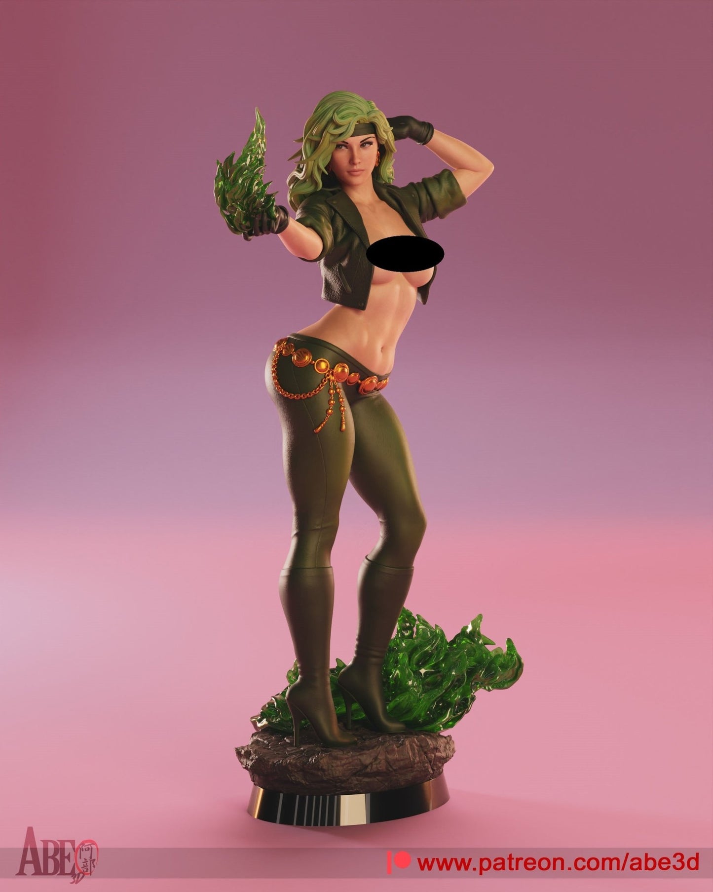 Fire - Abe3D - Dark Forge Arts