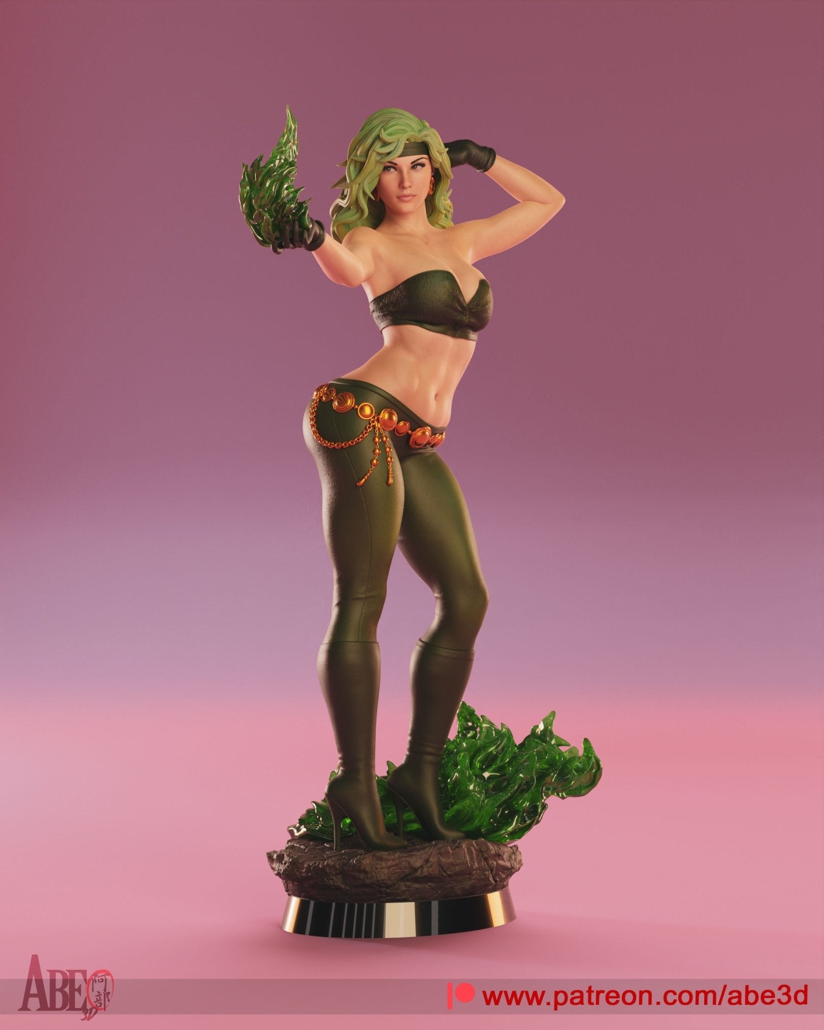 Fire - Abe3D - Dark Forge Arts