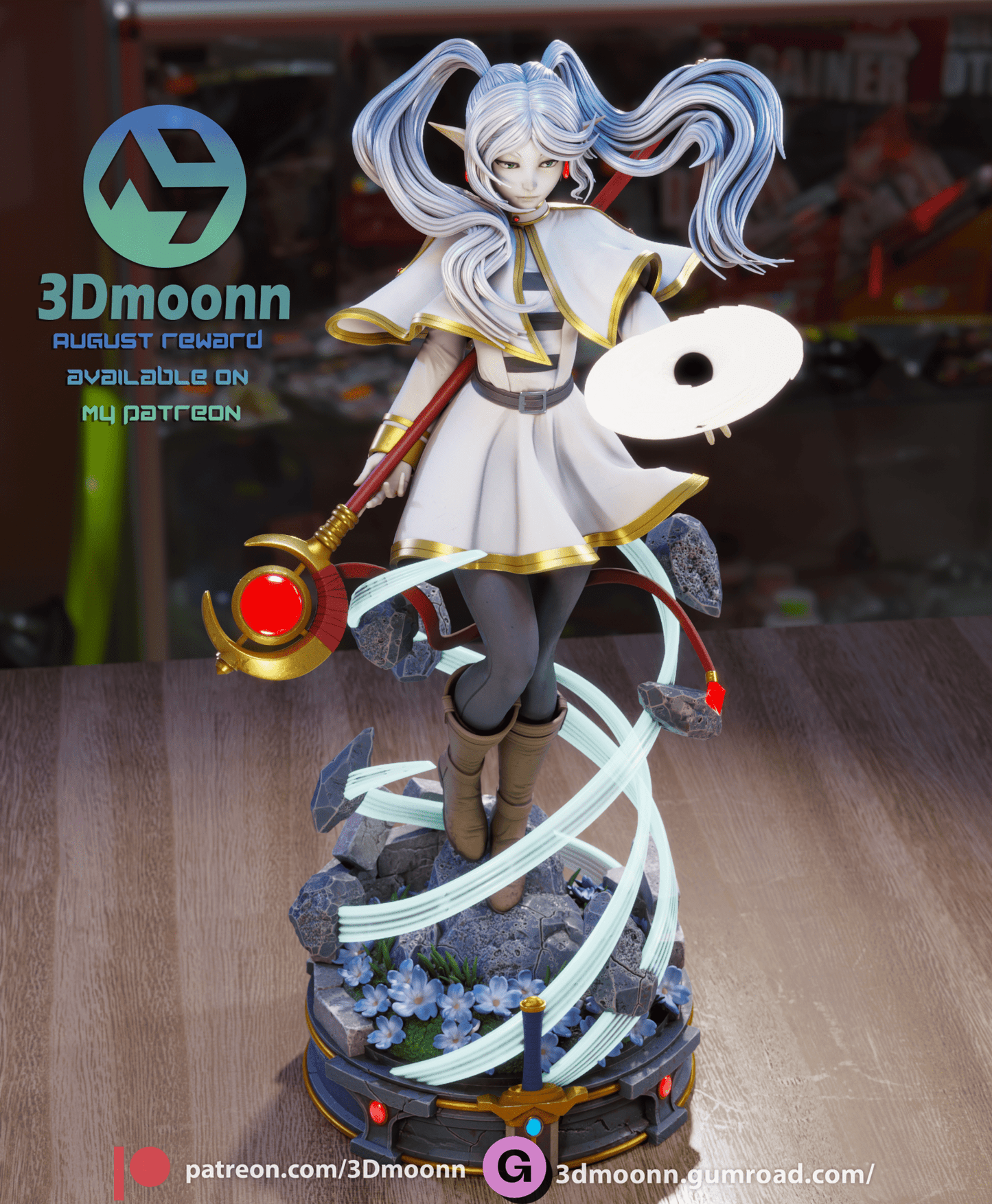 Frieren - 3DMoonn - Dark Forge Arts
