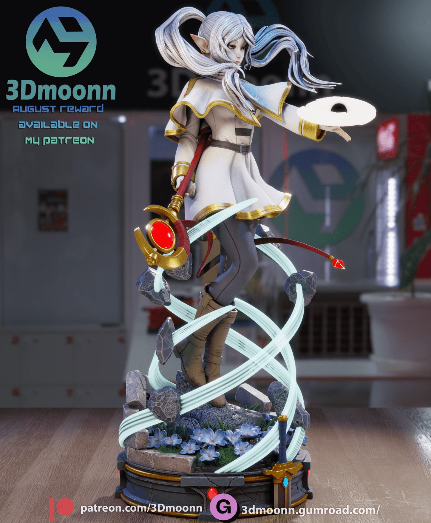 Frieren - 3DMoonn - Dark Forge Arts