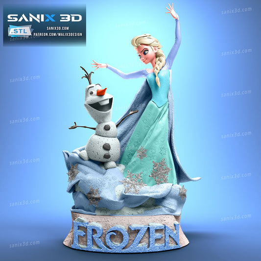 Frozen - Sanix3D - Dark Forge Arts