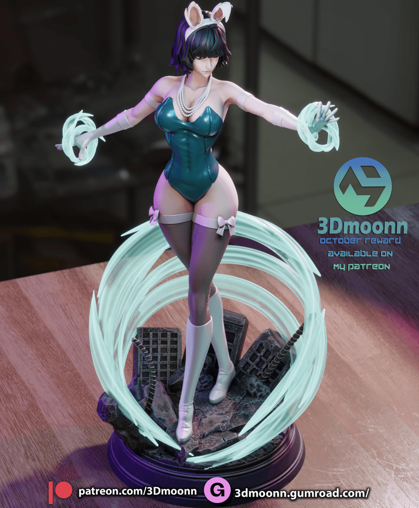 Fubuki - 3DMoonn - Dark Forge Arts