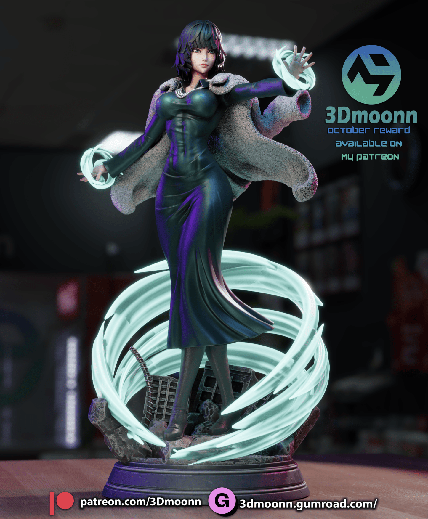 Fubuki - 3DMoonn - Dark Forge Arts