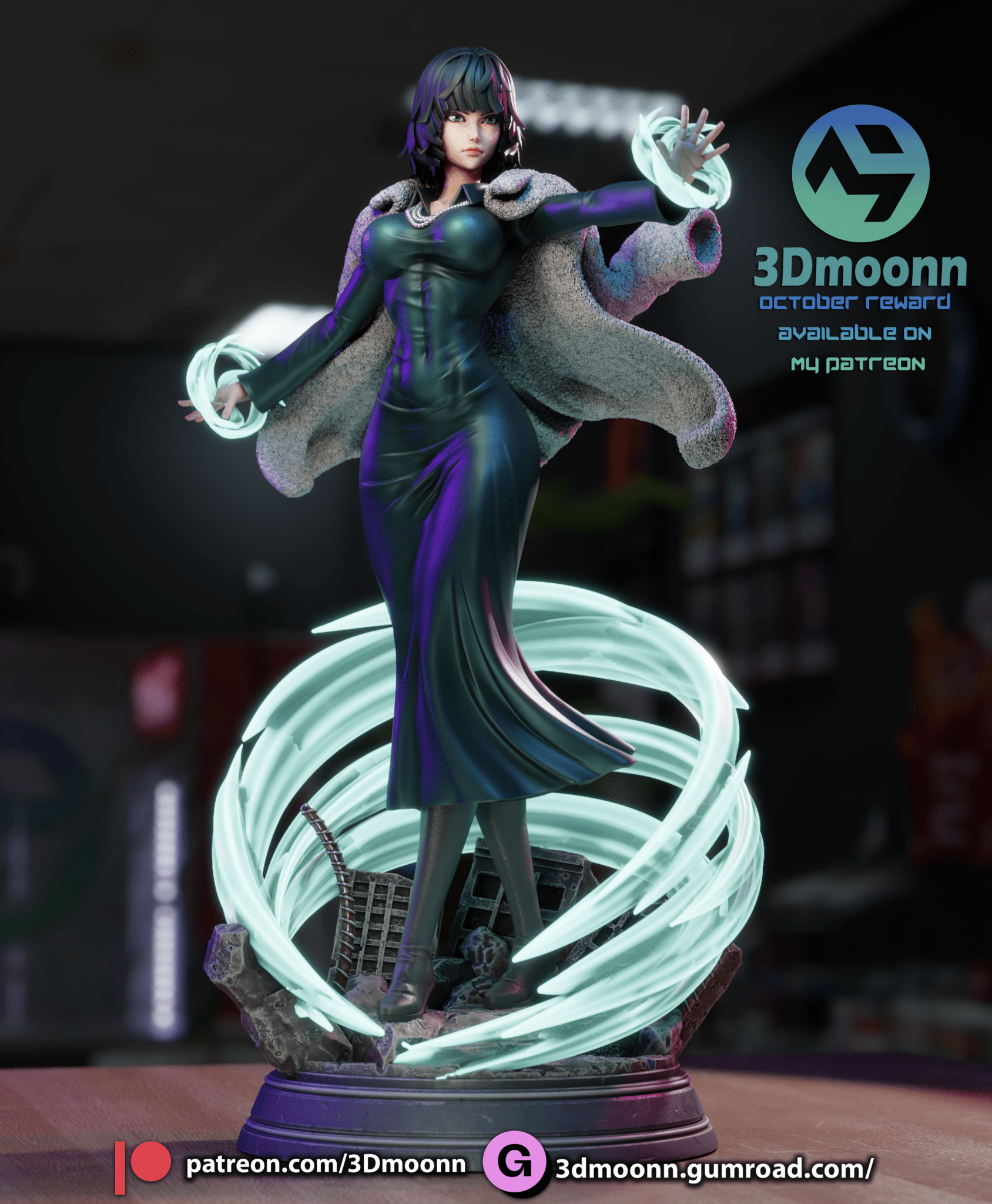 Fubuki - 3DMoonn - Dark Forge Arts