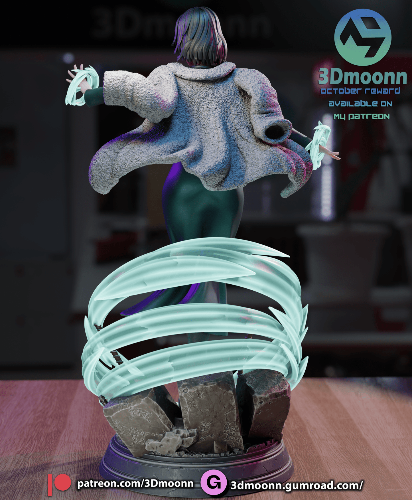 Fubuki - 3DMoonn - Dark Forge Arts