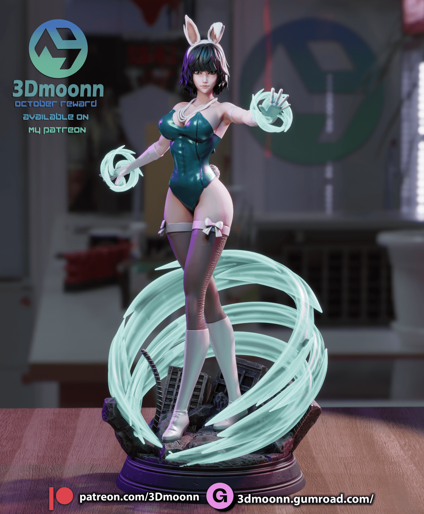 Fubuki - 3DMoonn - Dark Forge Arts