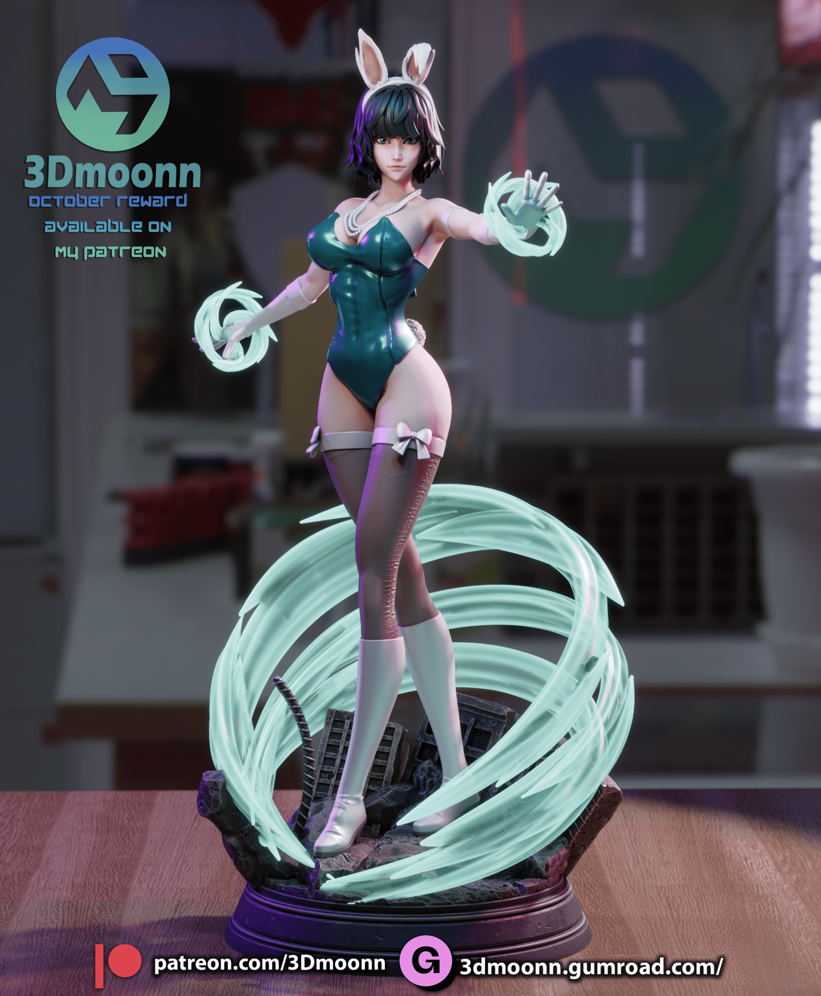 Fubuki - 3DMoonn - Dark Forge Arts