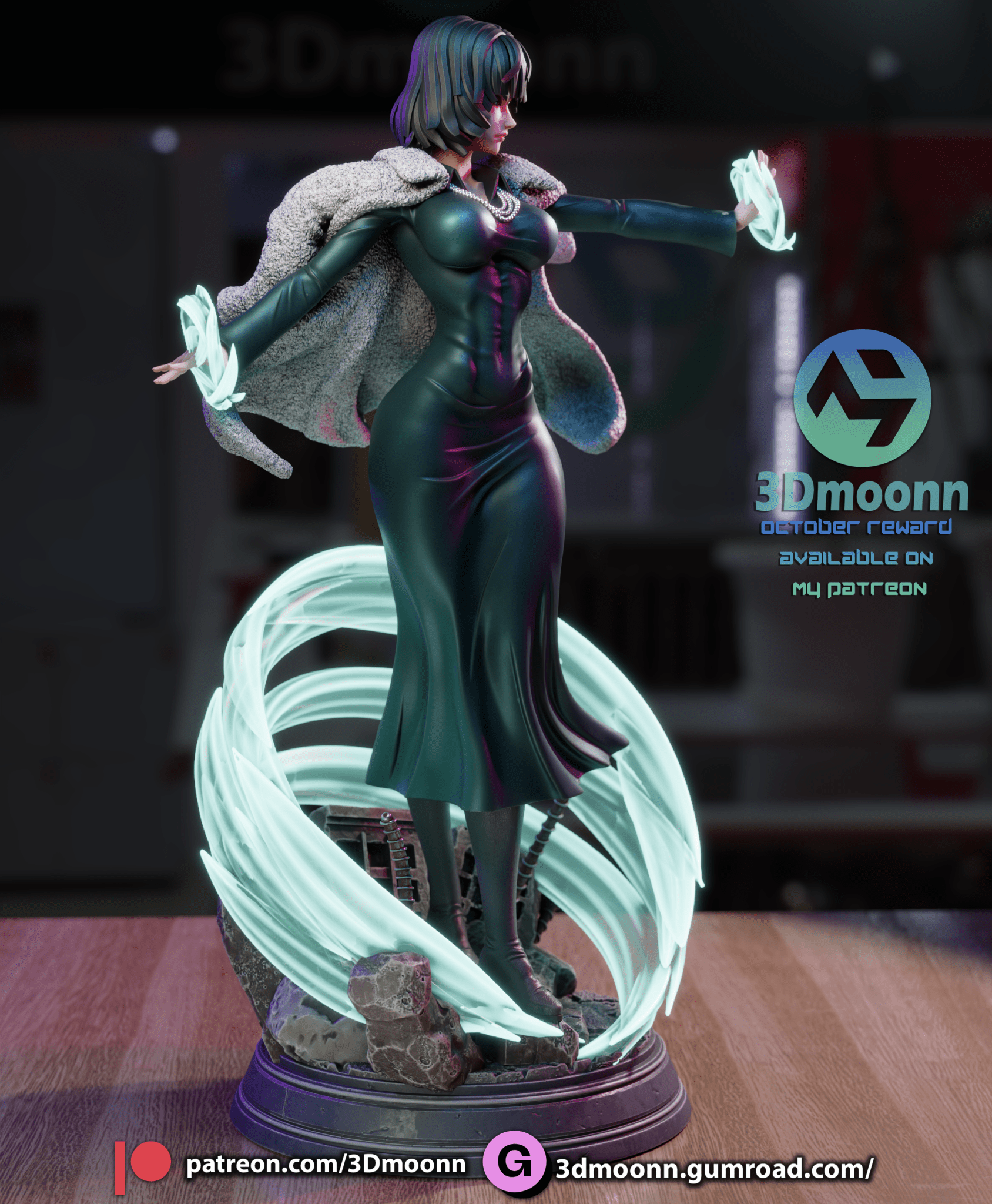 Fubuki - 3DMoonn - Dark Forge Arts