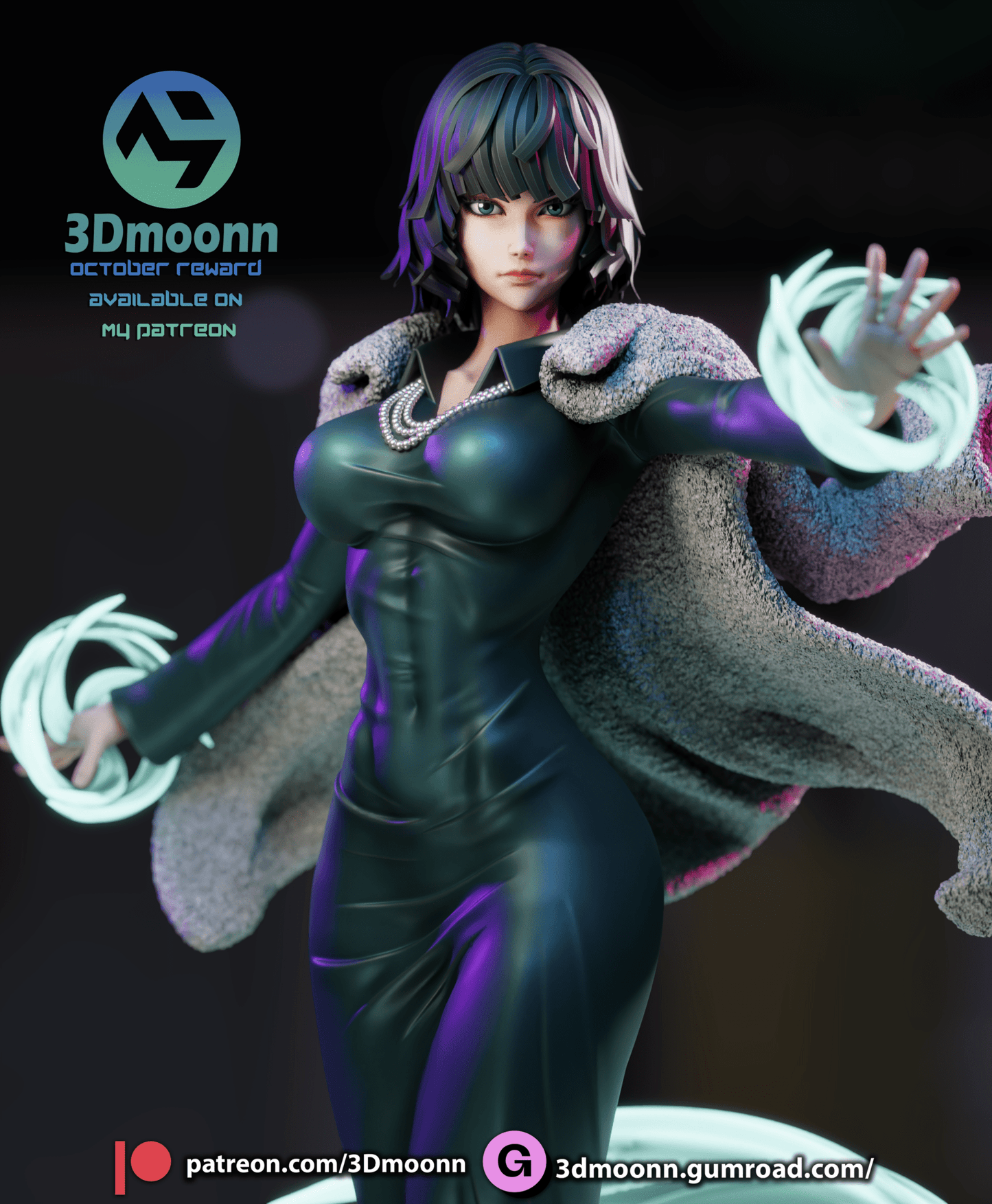Fubuki - 3DMoonn - Dark Forge Arts