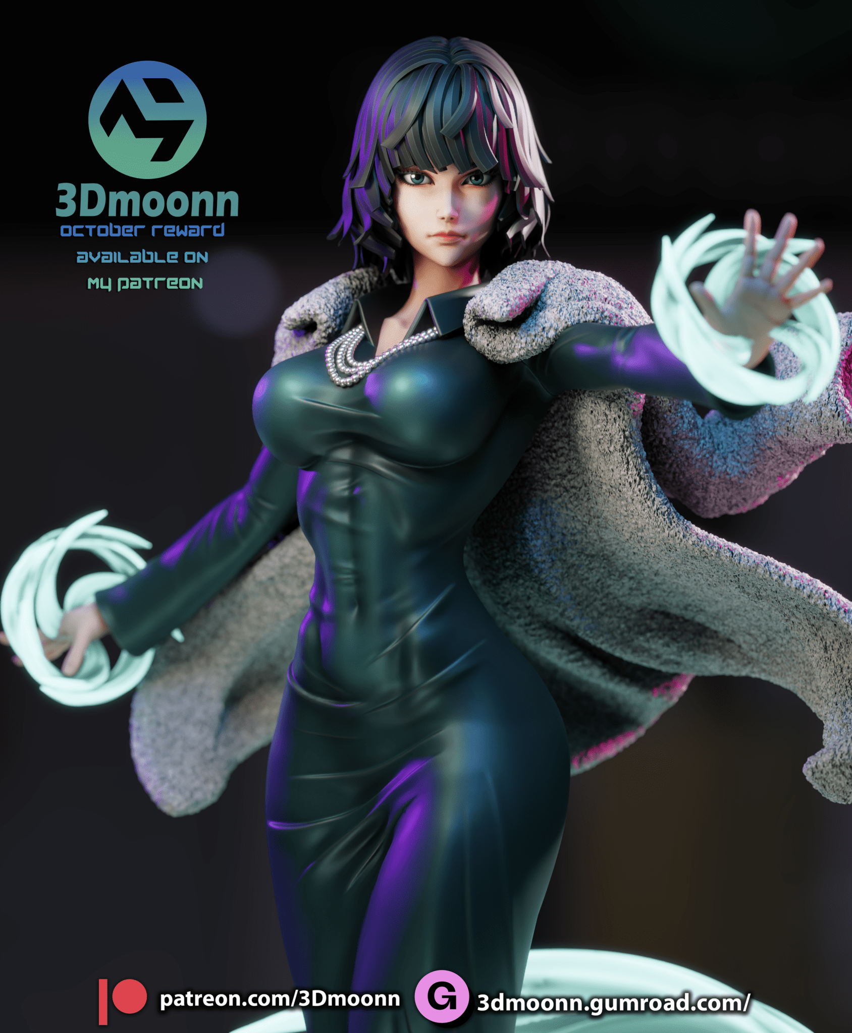 Fubuki - 3DMoonn - Dark Forge Arts