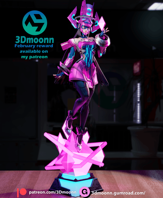 Galacta - 3DMoonn - Dark Forge Arts