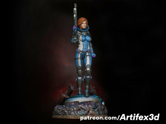Galactic Ranger - Artifex3D - Dark Forge Arts
