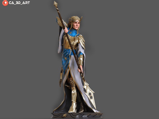 Galadriel v2 - CA 3D Studios - Dark Forge Arts