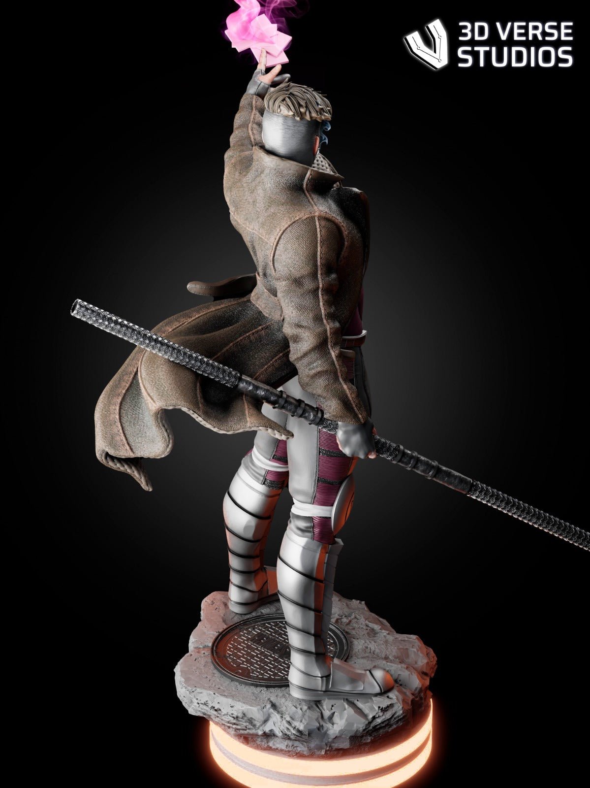 Gambit - CA 3D Studios - Dark Forge Arts
