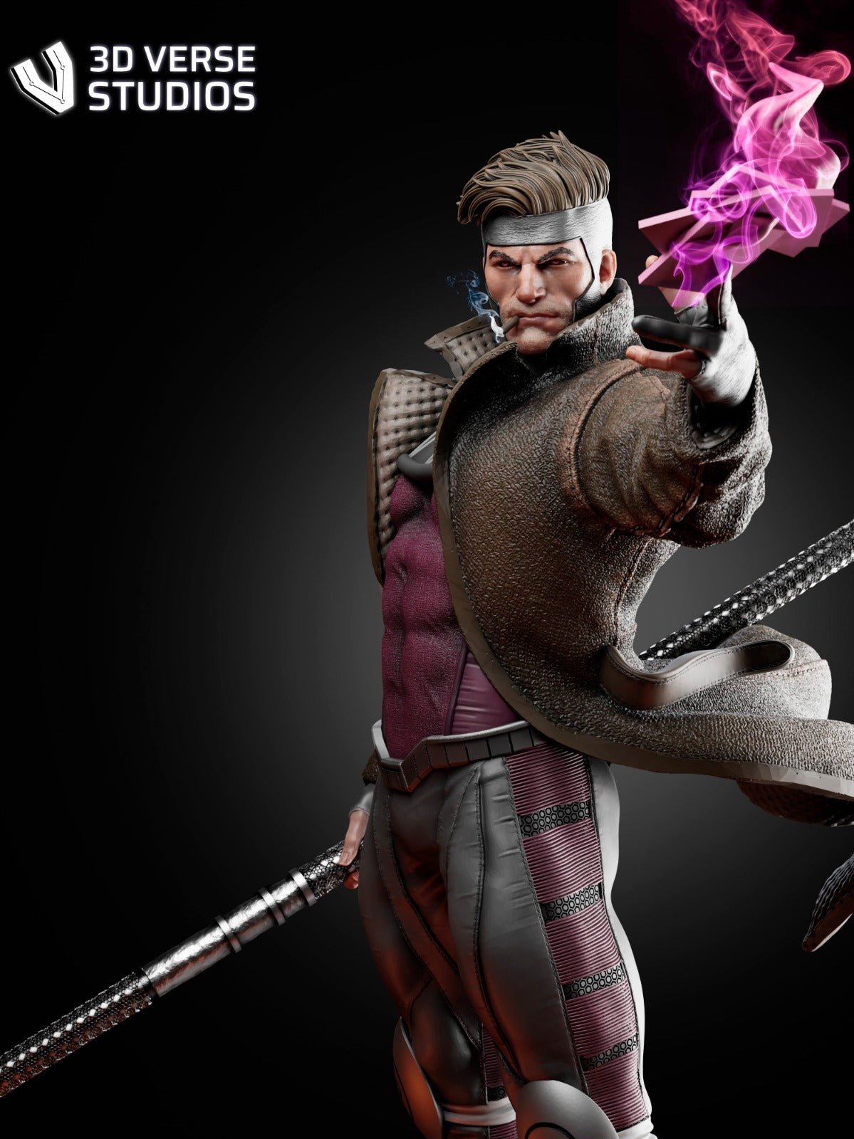 Gambit Cad Gambit - CA 3D Studios - Dark Forge Arts