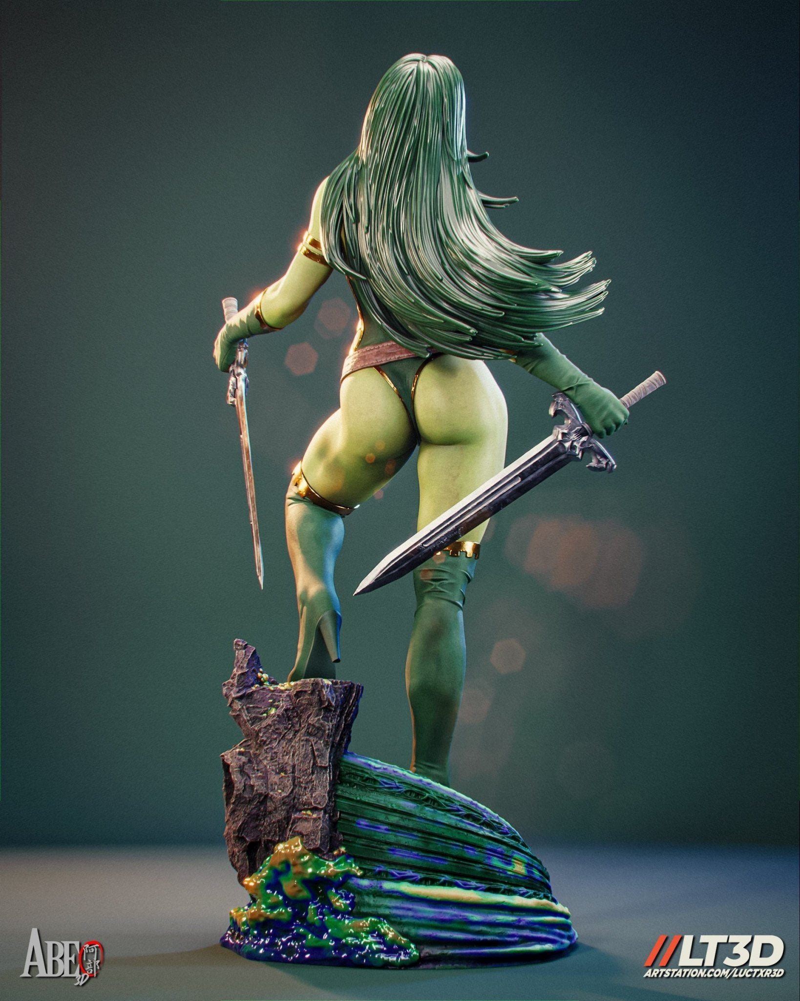 Gamora - Abe3D - Dark Forge Arts