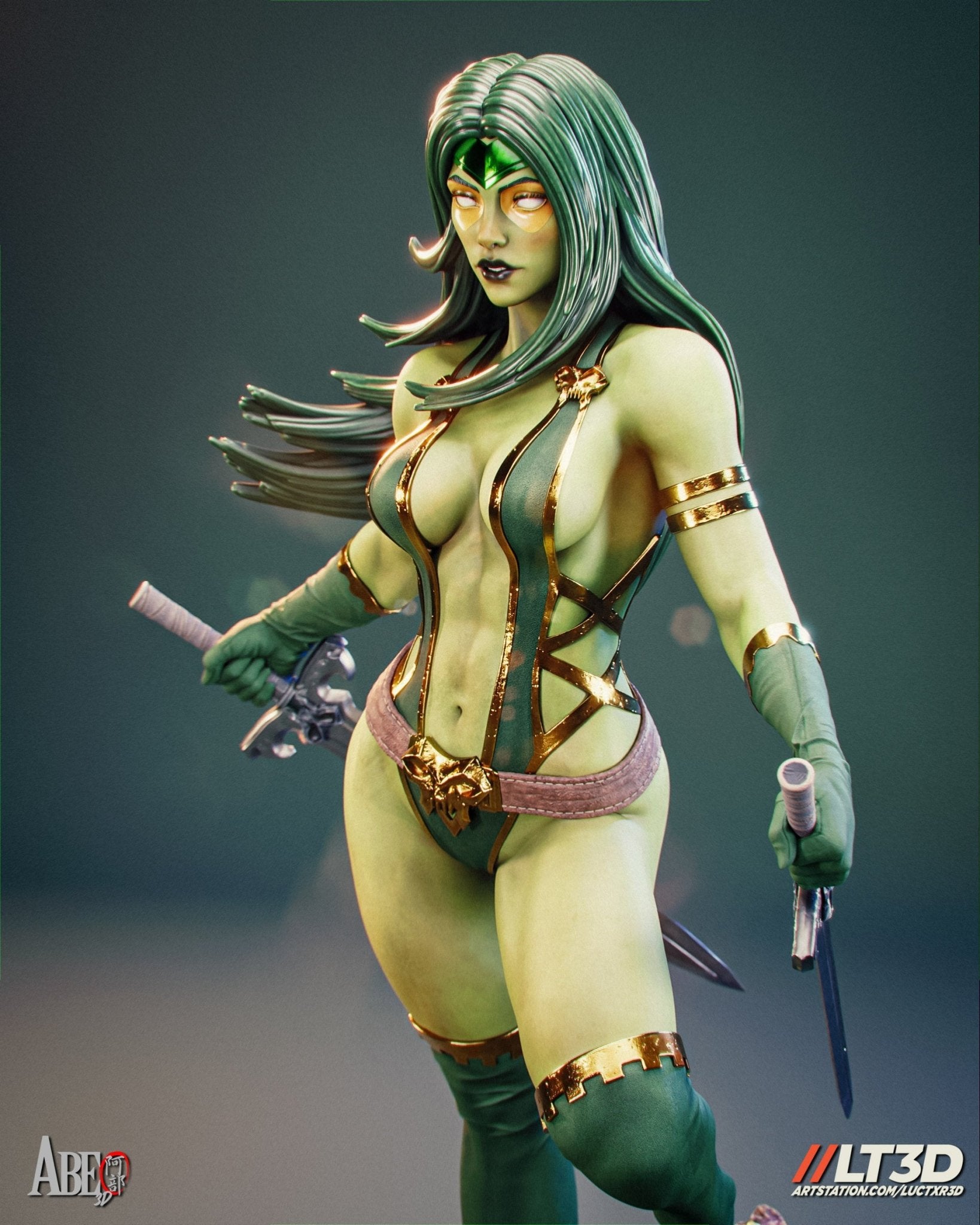Gamora - Abe3D - Dark Forge Arts
