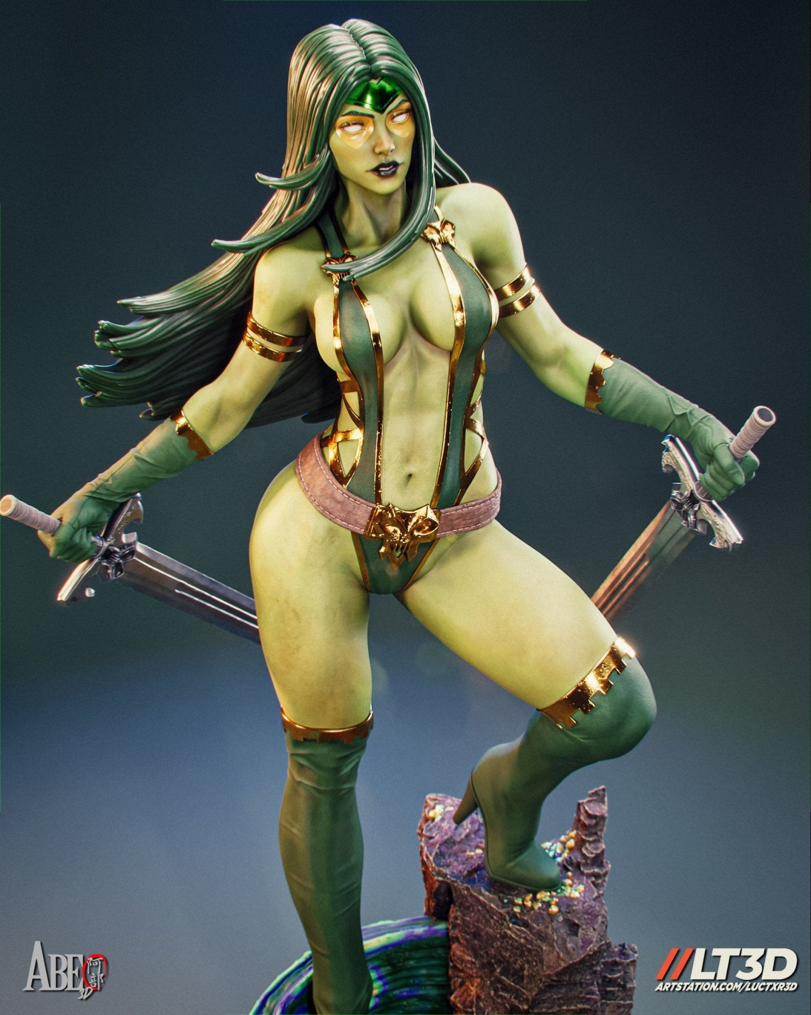 Gamora - Abe3D - Dark Forge Arts