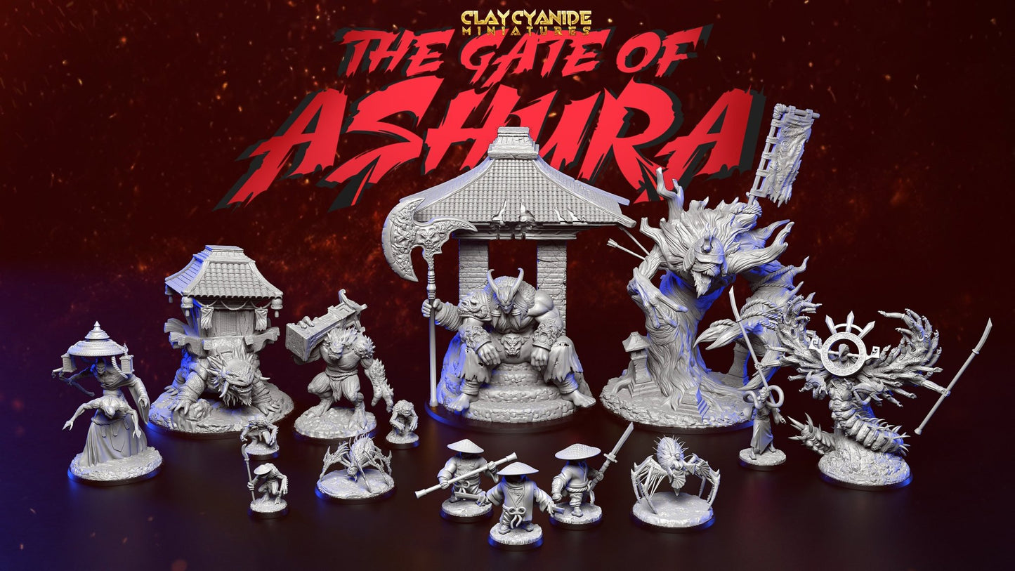 Gate of Ashura - ClayCyanide - Dark Forge Arts