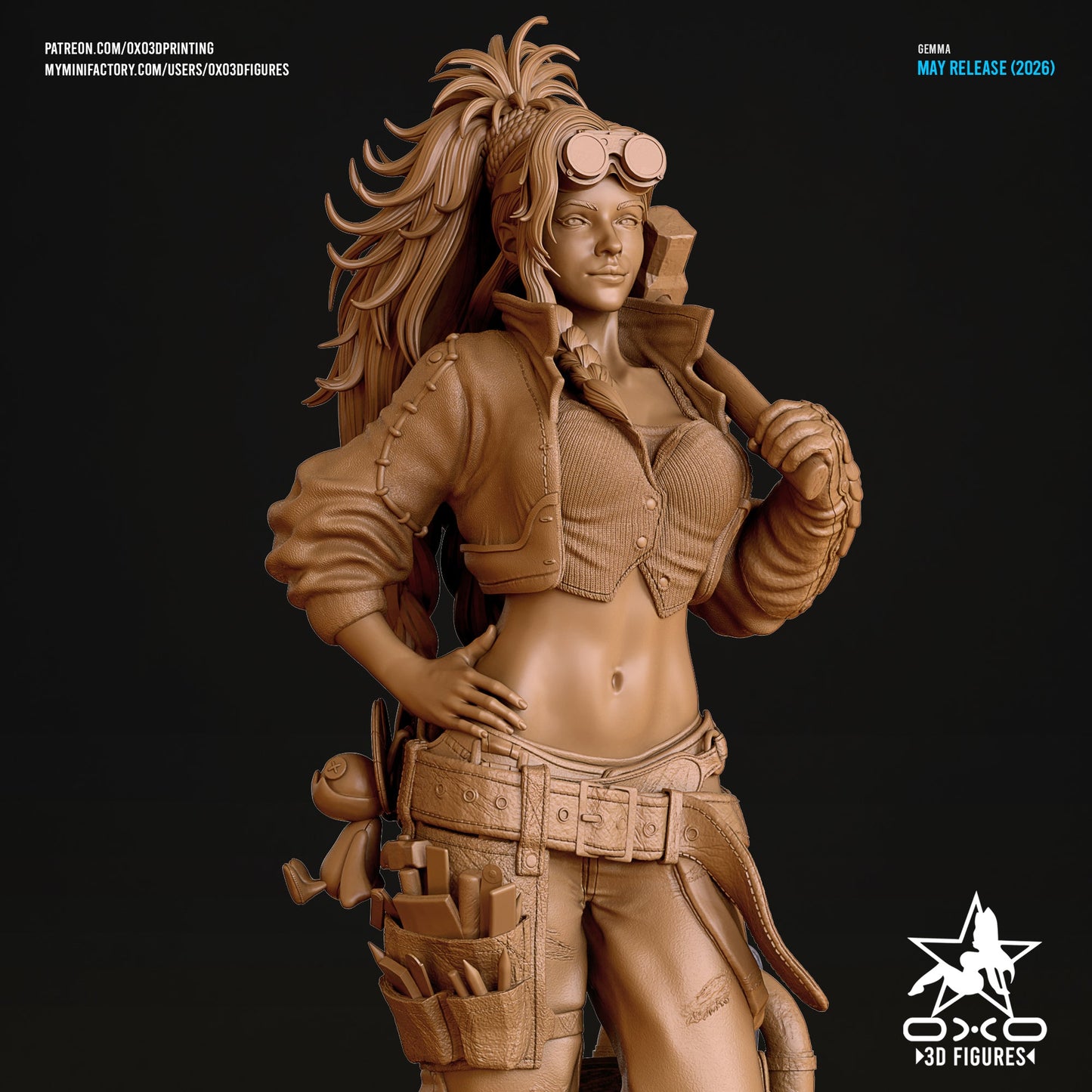 Gemma - OXO3D - Dark Forge Arts