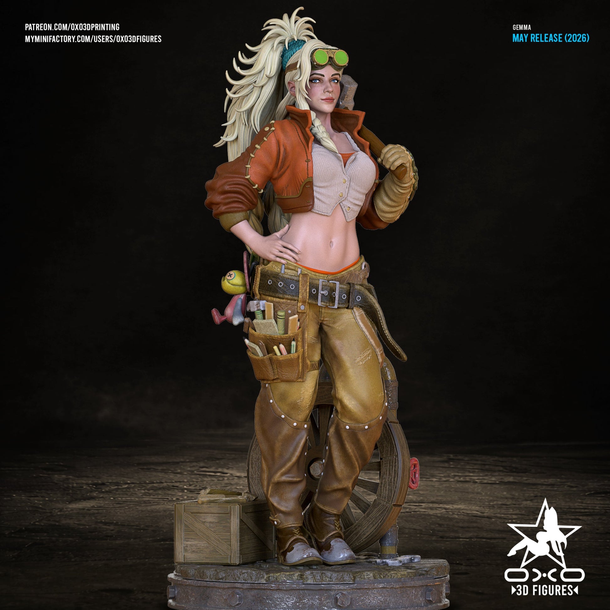 Gemma - OXO3D - Dark Forge Arts