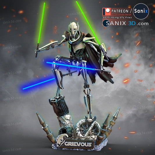 General Grievous - Sanix3D - Dark Forge Arts