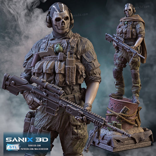 Ghost - Sanix3D - Dark Forge Arts