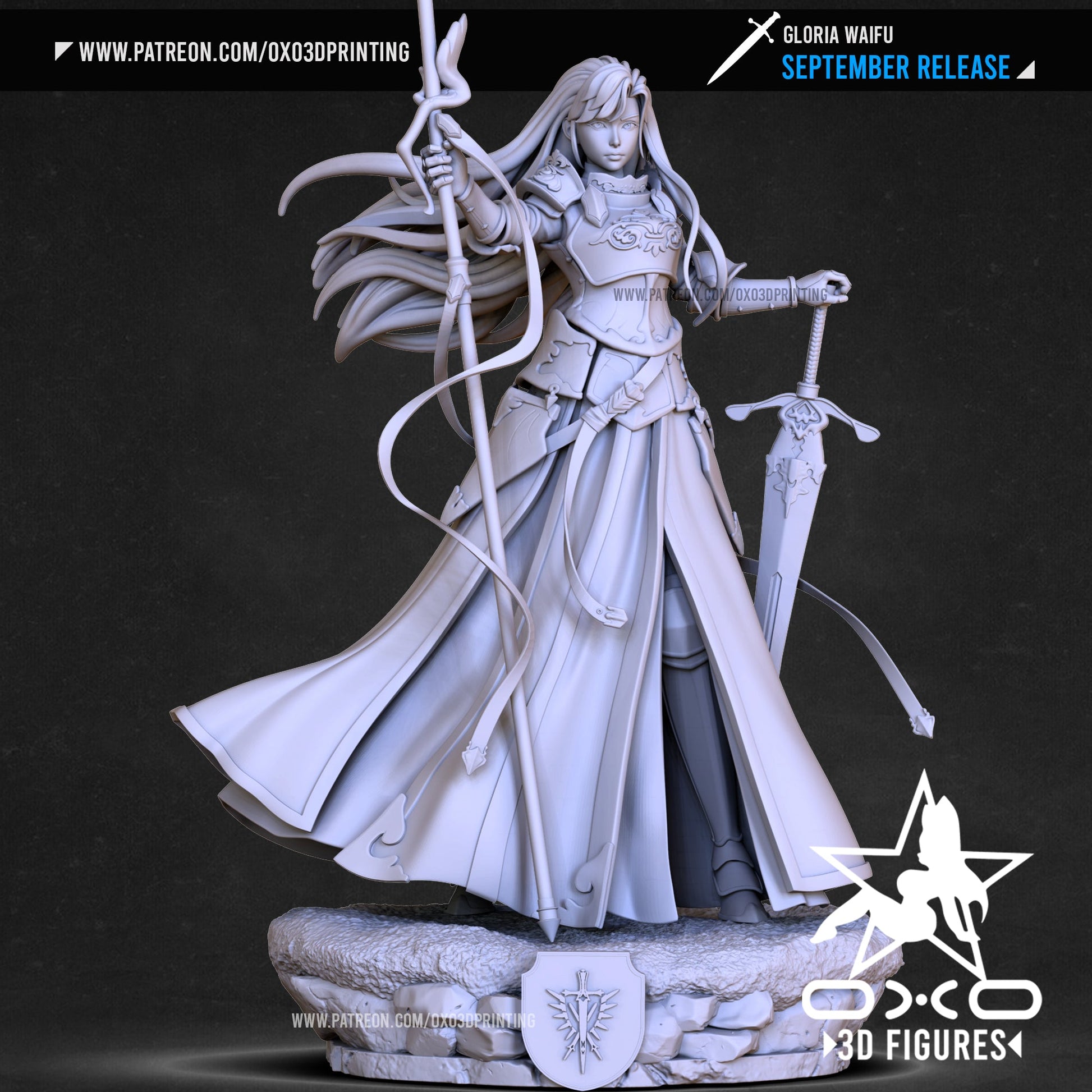 Gloria - OXO3D - Dark Forge Arts