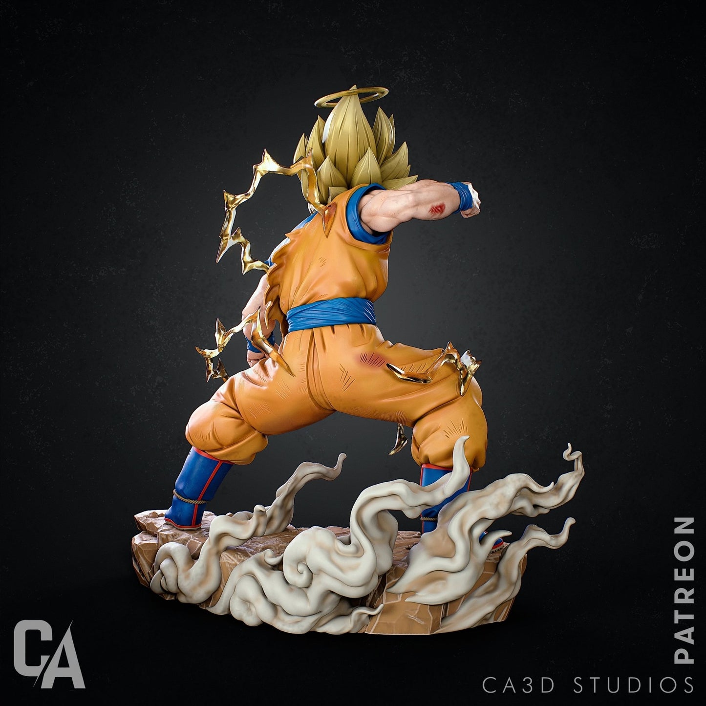 Goku - CA 3D Studios - Dark Forge Arts