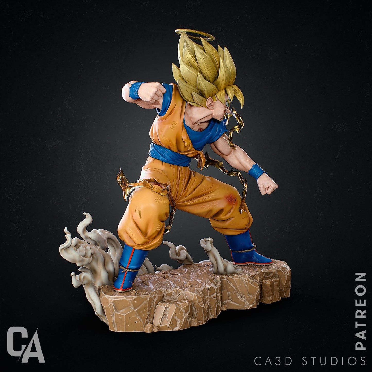 Goku - CA 3D Studios - Dark Forge Arts