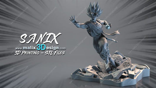 Goku - Sanix3D - Dark Forge Arts