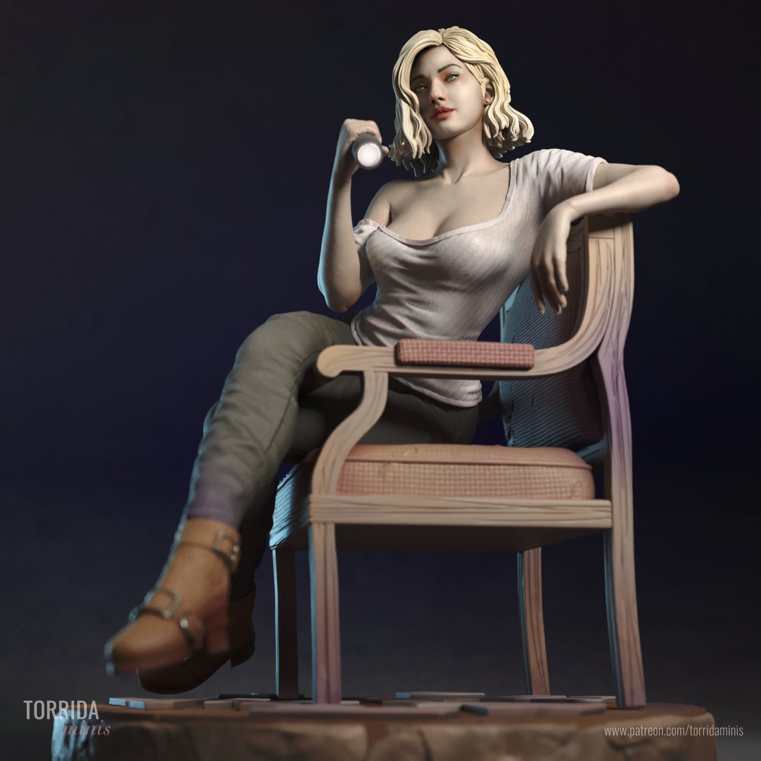 Grace Ashcroft - Torrida Minis - Dark Forge Arts