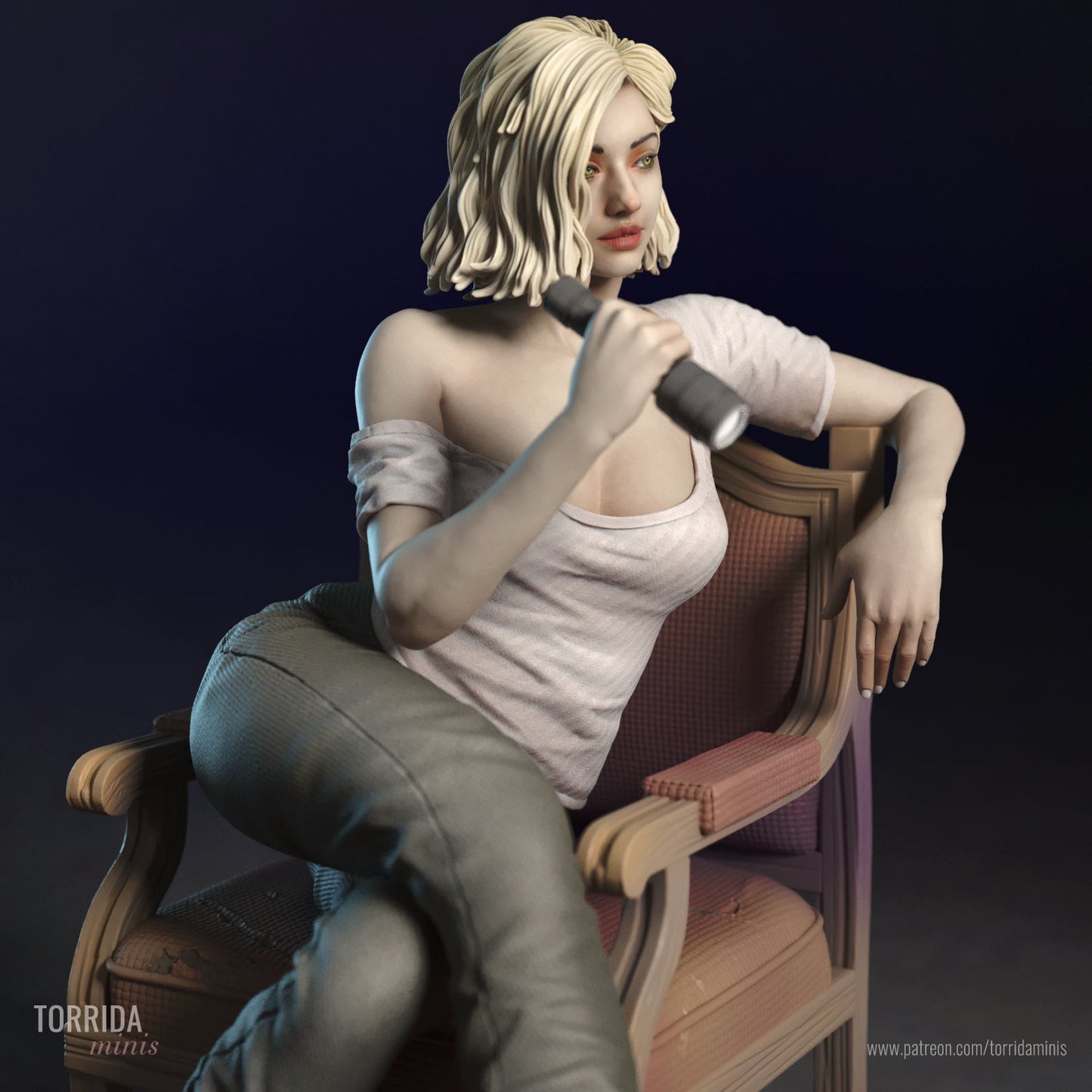 Grace Ashcroft - Torrida Minis - Dark Forge Arts