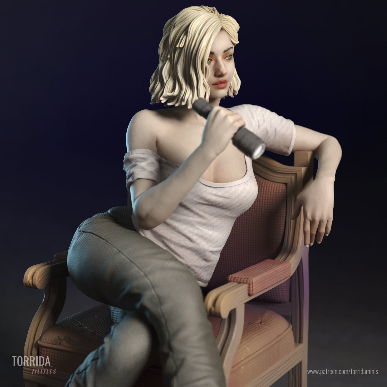 Grace Ashcroft - Torrida Minis - Dark Forge Arts