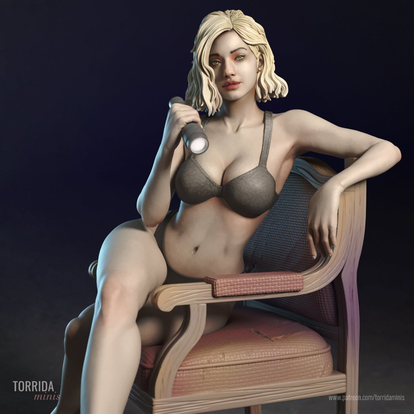 Grace Ashcroft - Torrida Minis - Dark Forge Arts