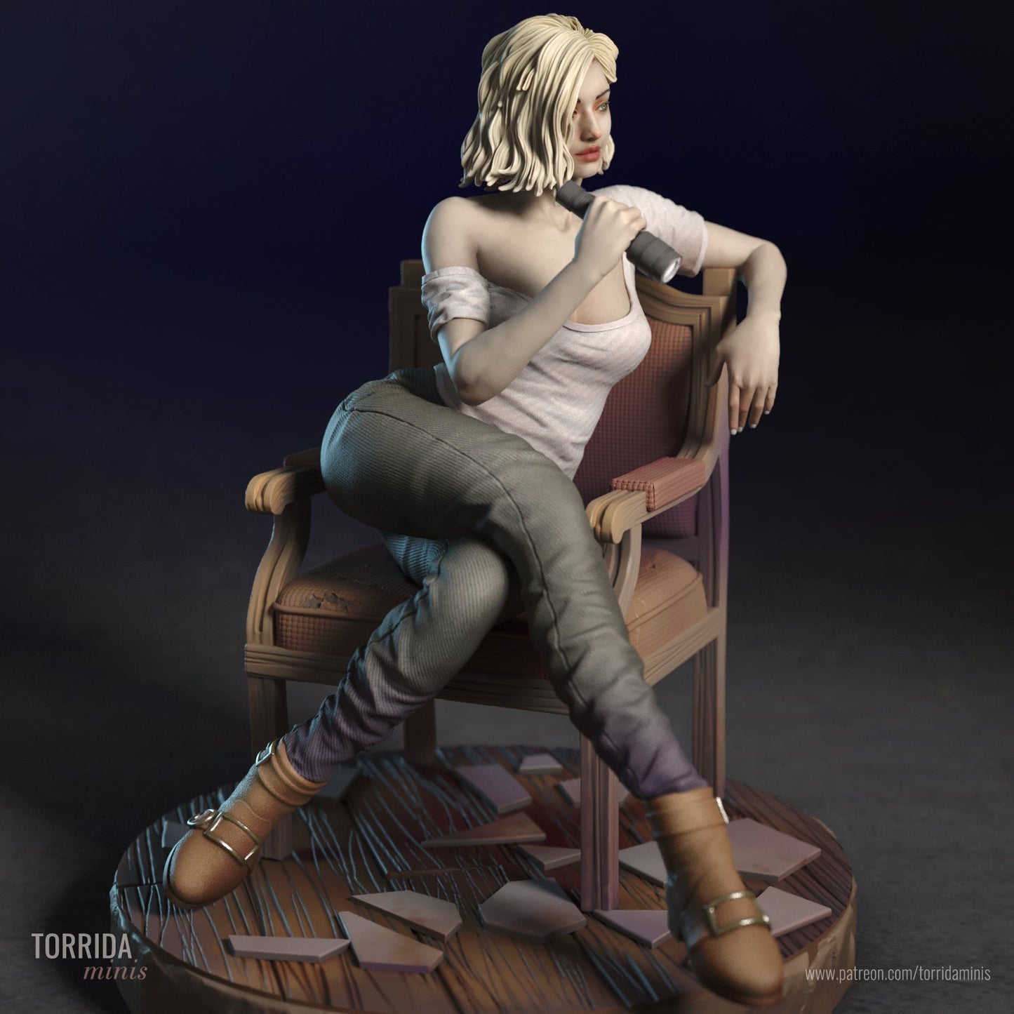 Grace Ashcroft - Torrida Minis - Dark Forge Arts