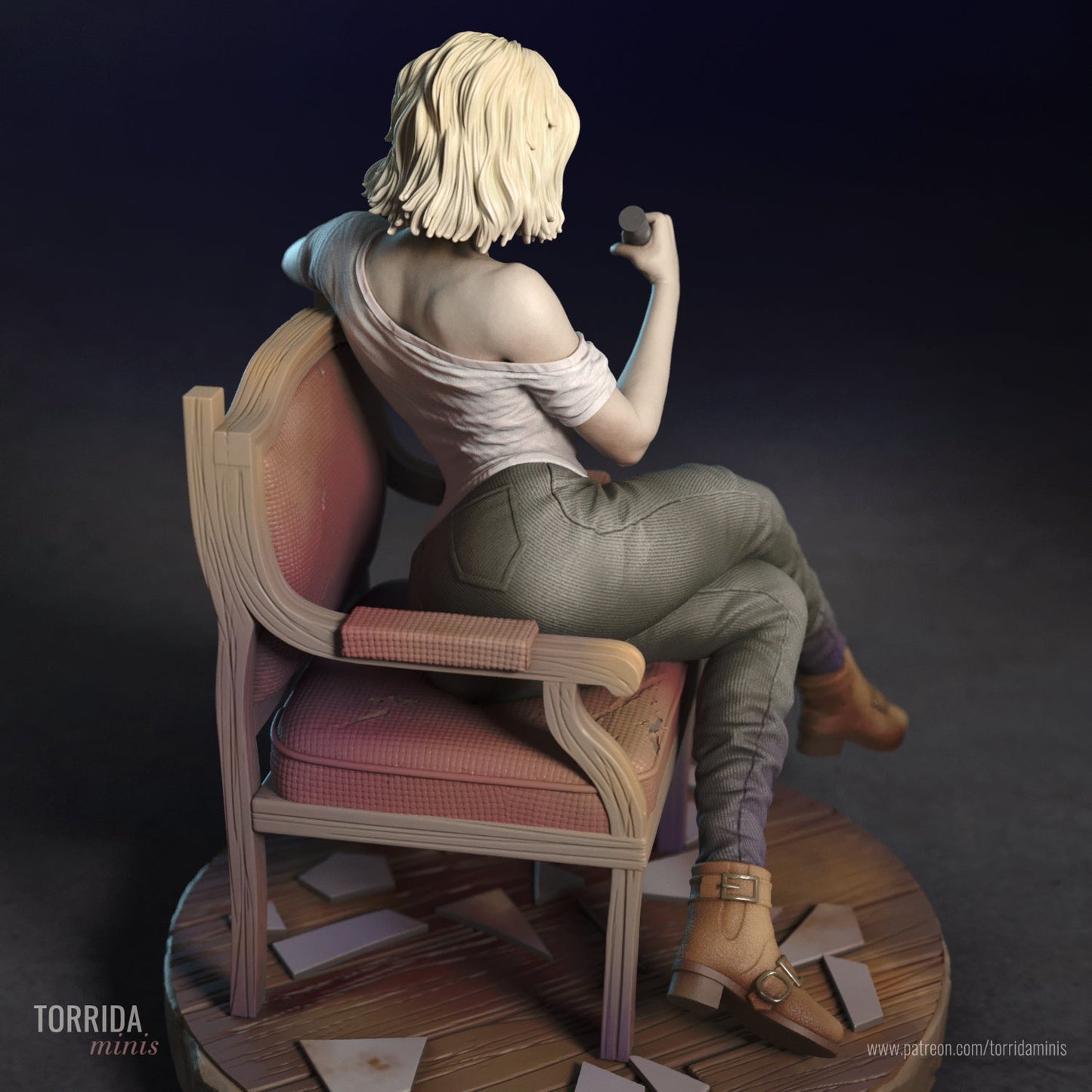 Grace Ashcroft - Torrida Minis - Dark Forge Arts