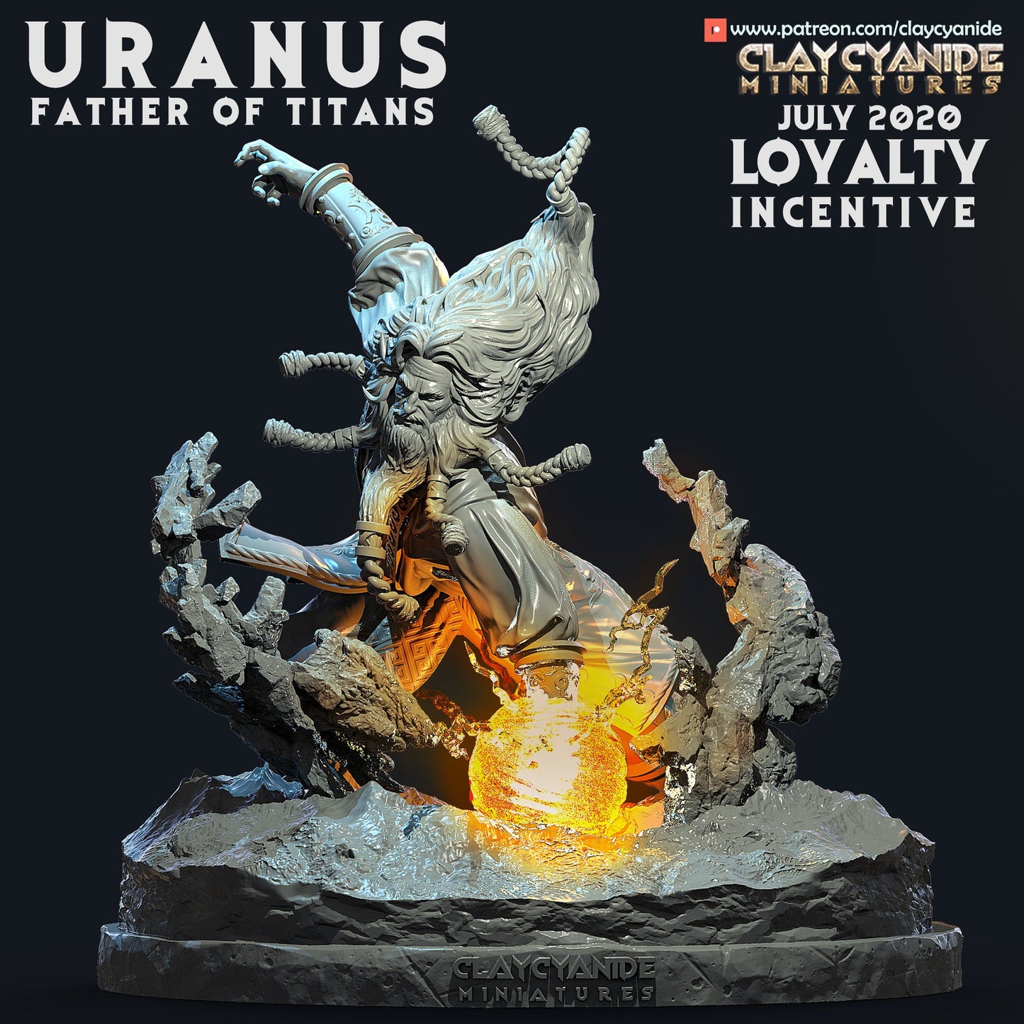Greek Myth - Gods and Goddesses - ClayCyanide - Dark Forge Arts