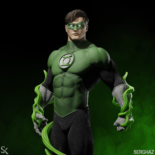 Green Lantern - CA 3D Studios - Dark Forge Arts