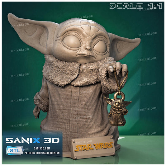 Grogu - Sanix3D - Dark Forge Arts
