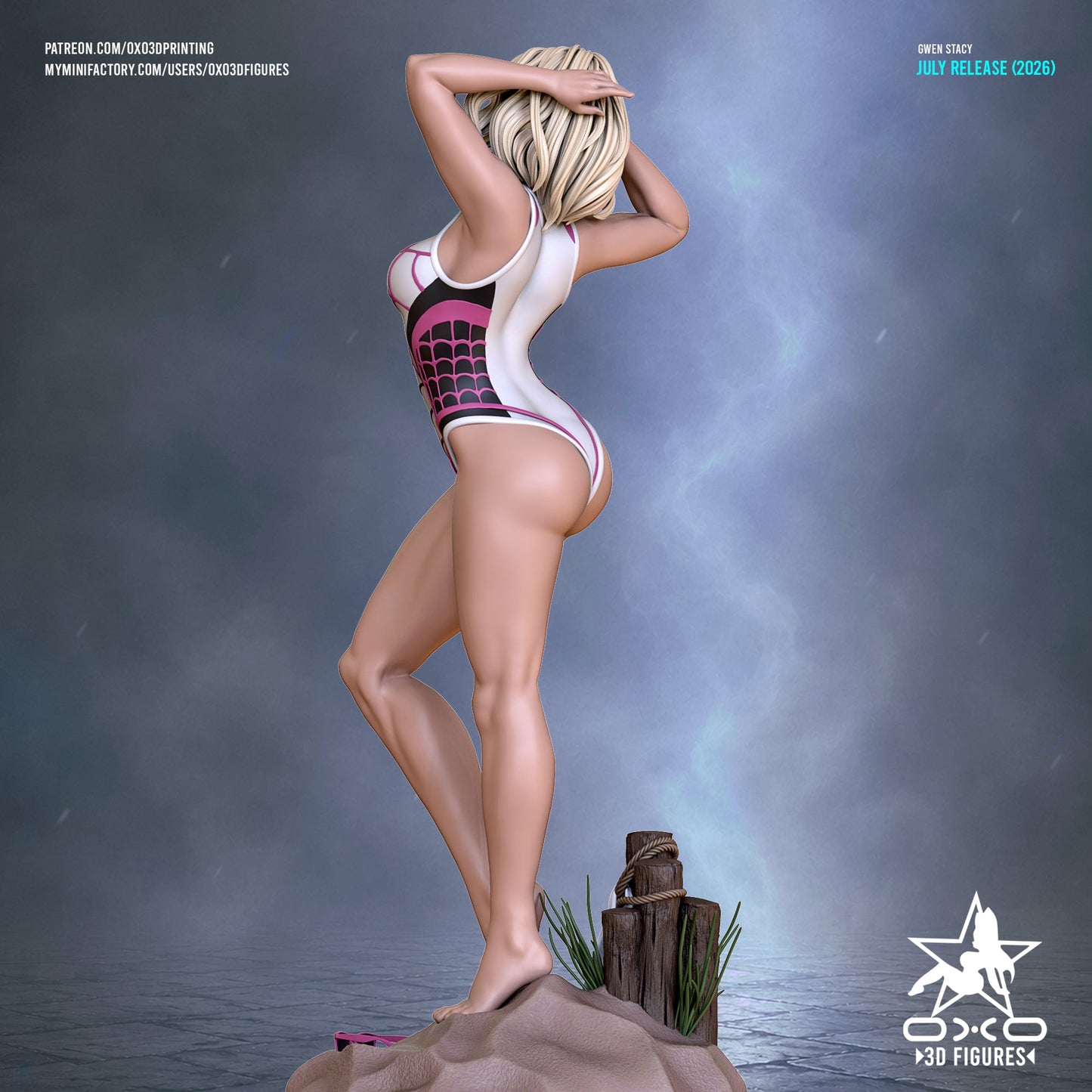 Gwen Stacy Swimsuit - OXO3D - Dark Forge Arts