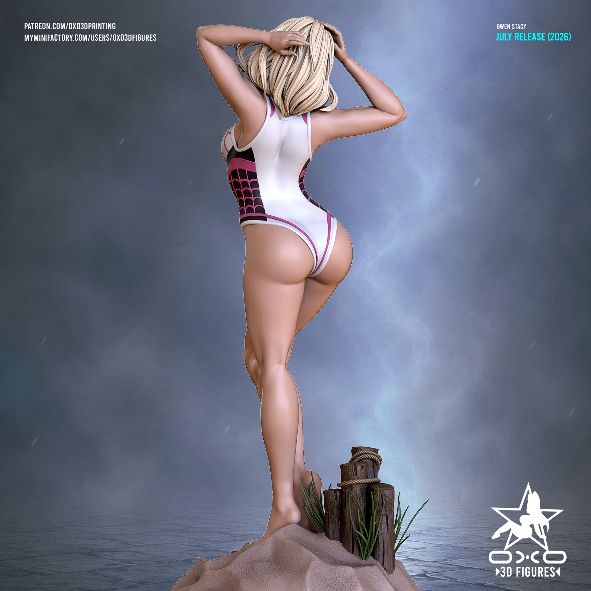 Gwen Stacy Swimsuit - OXO3D - Dark Forge Arts