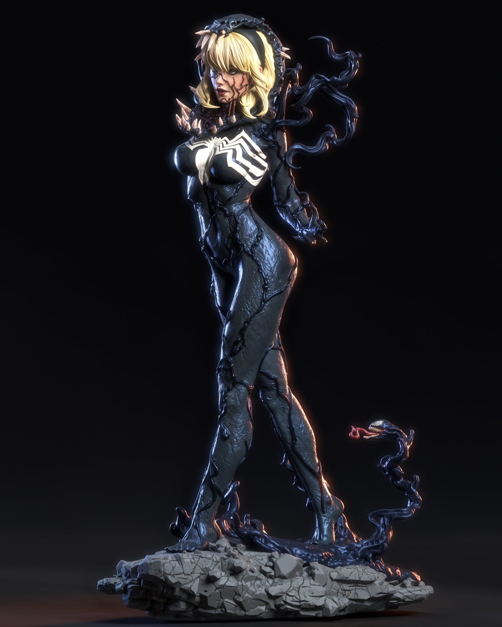 Gwenom - CA 3D Studios - Dark Forge Arts