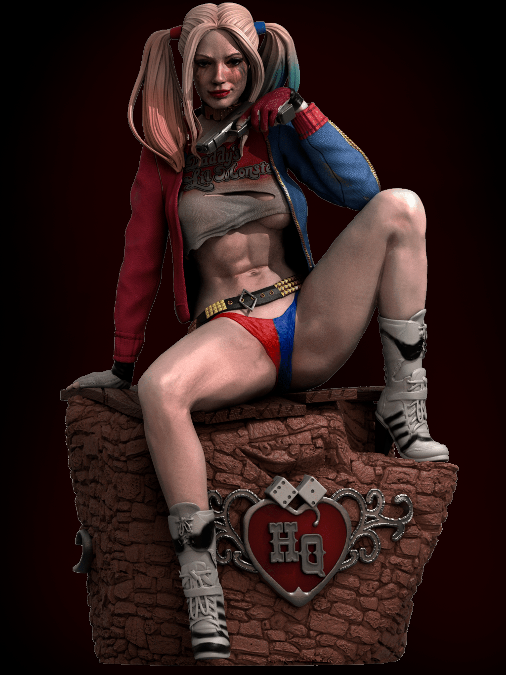 Harley Quinn - CA 3D Studios - Dark Forge Arts