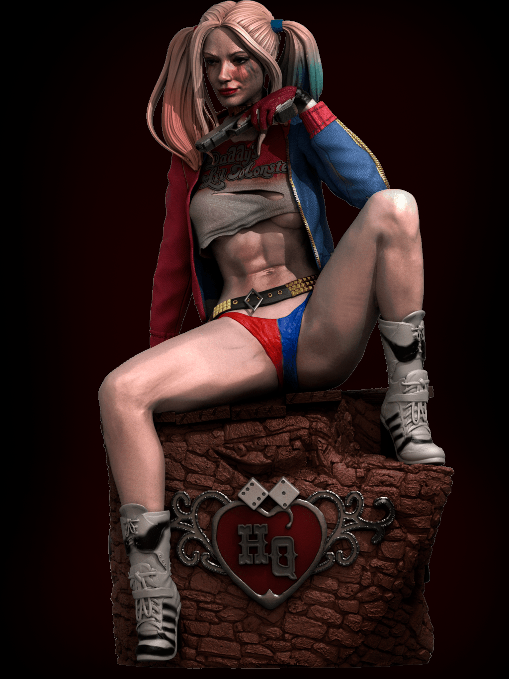 Harley Quinn - CA 3D Studios - Dark Forge Arts