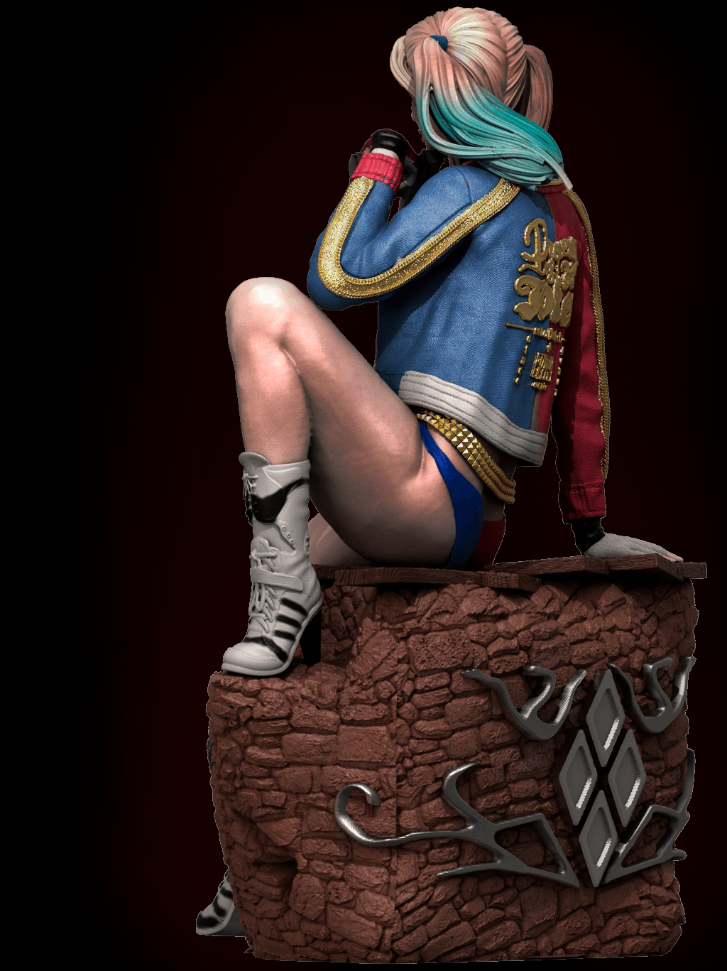 Harley Quinn - CA 3D Studios - Dark Forge Arts