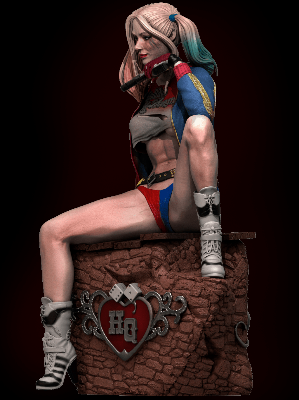 Harley Quinn - CA 3D Studios - Dark Forge Arts