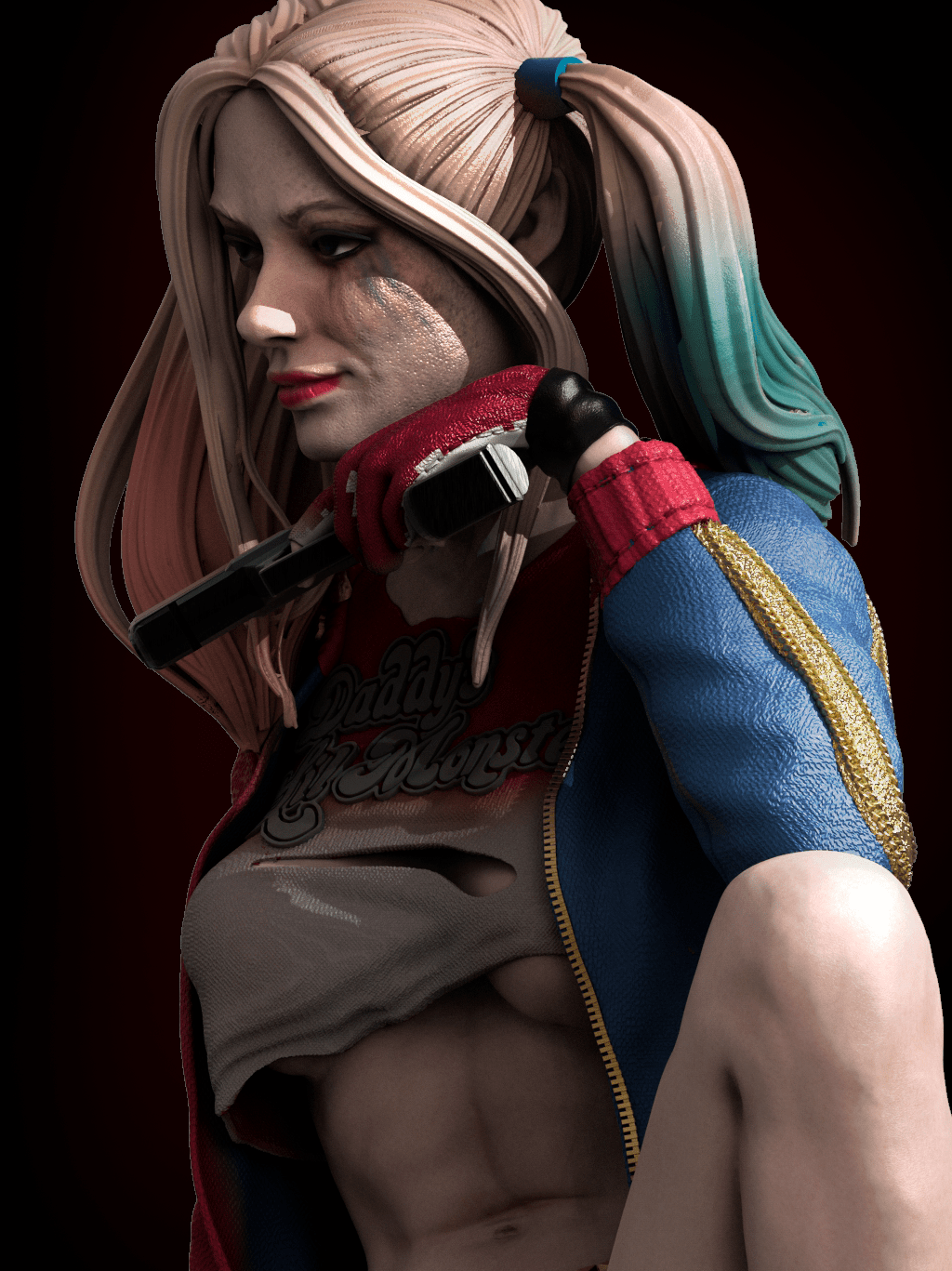 Harley Quinn - CA 3D Studios - Dark Forge Arts