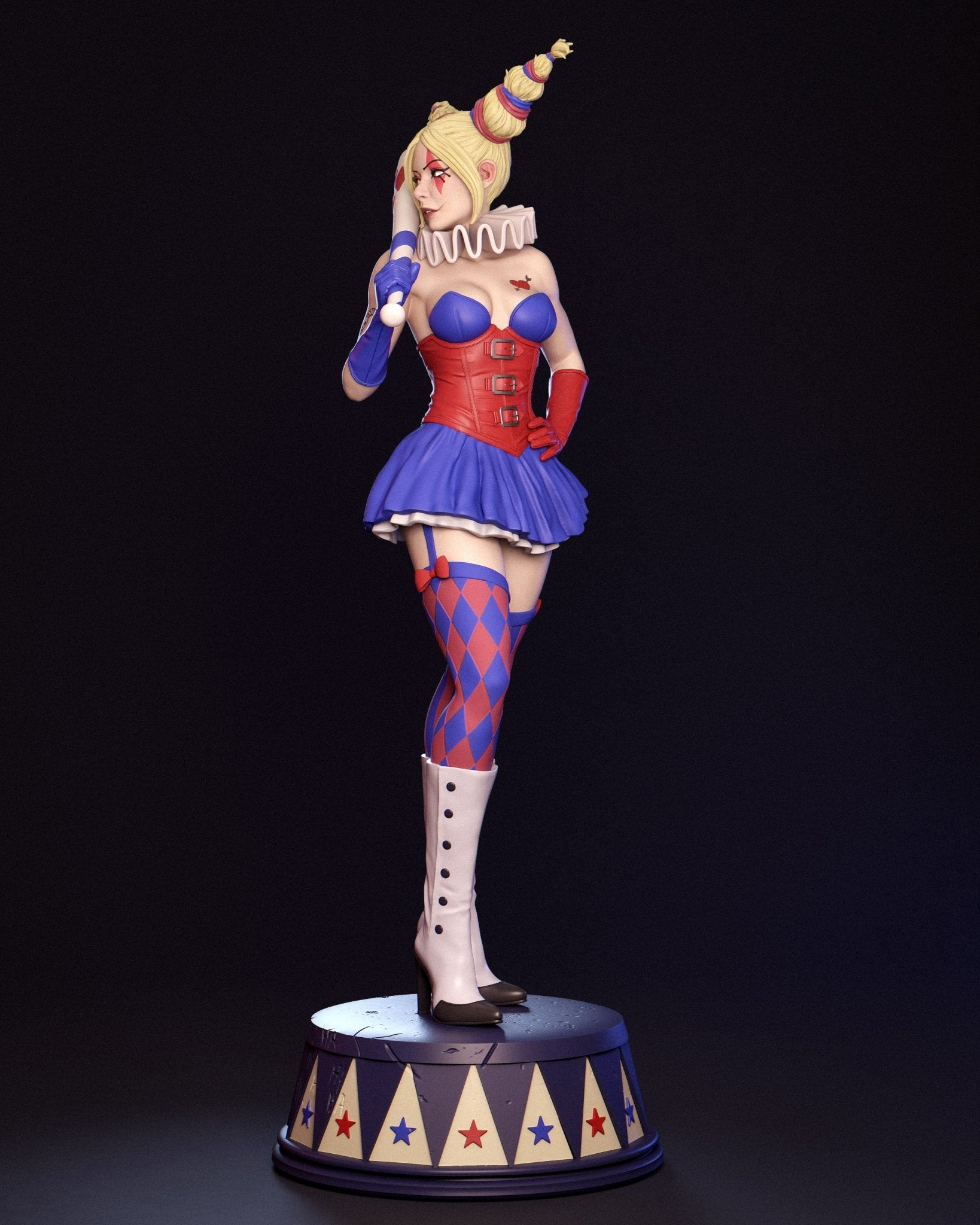 Harley Quinn v2 - Abe3D - Dark Forge Arts
