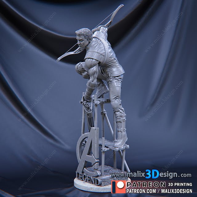 HawkEye - Sanix3D - Dark Forge Arts